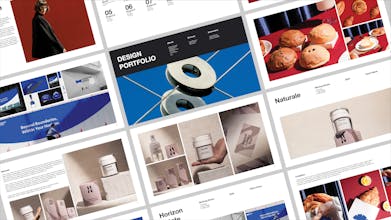 DESIGN PORTFOLIO TEMPLATE gallery image