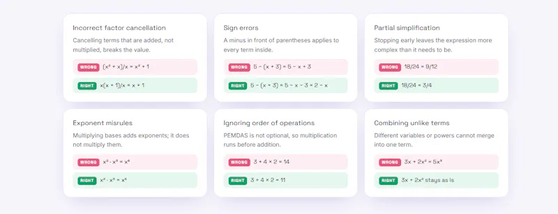 Simplify Calculator screenshot 2