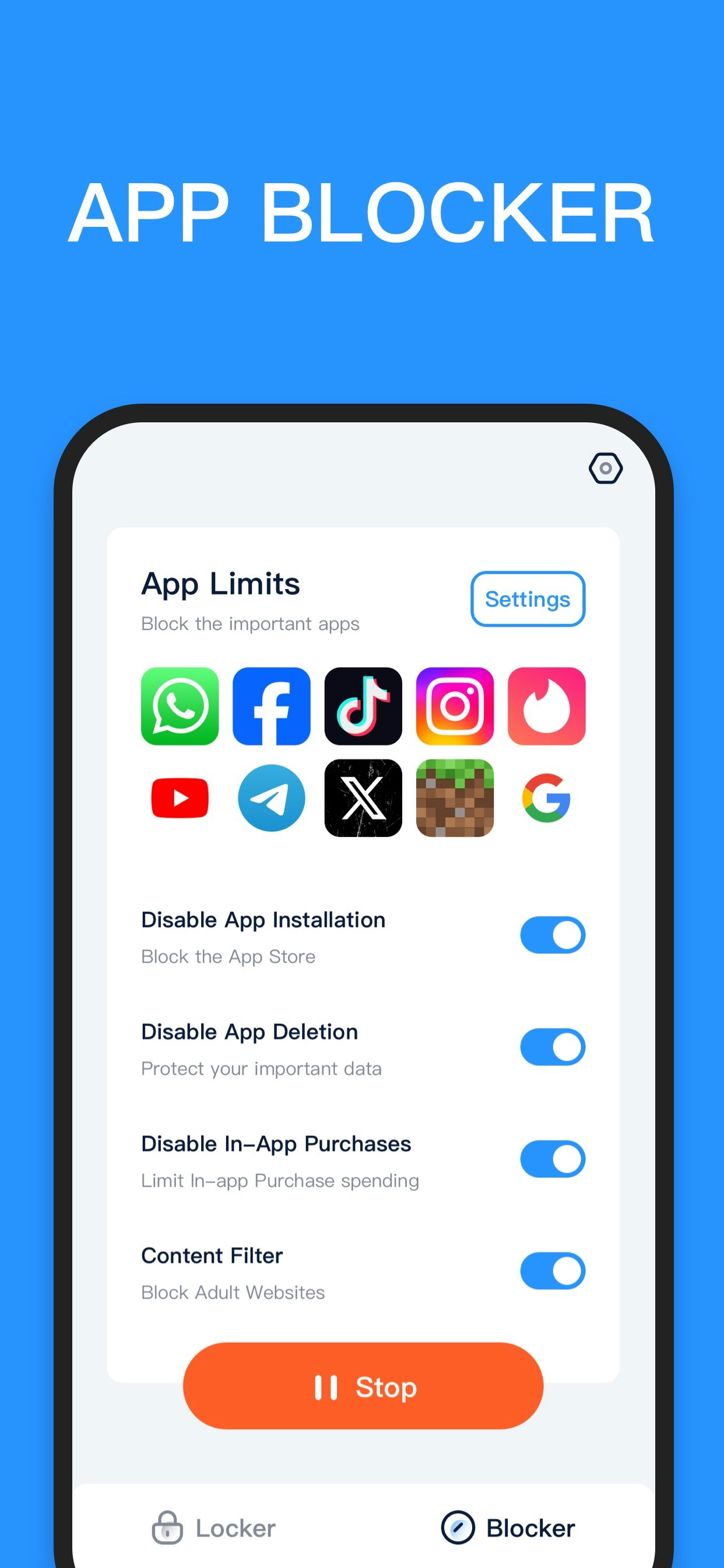 App Locker - Blocca app e password media 3
