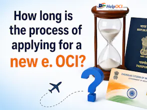 How long is the process of apply e. OCI gallery image