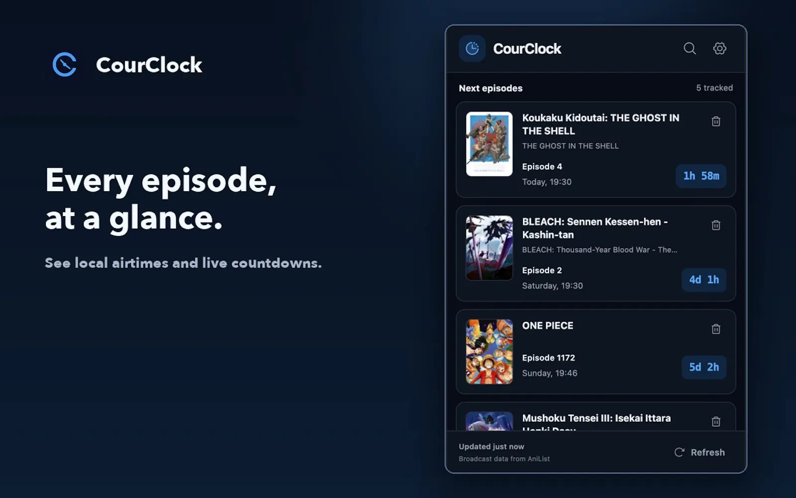 CourClock screenshot 2