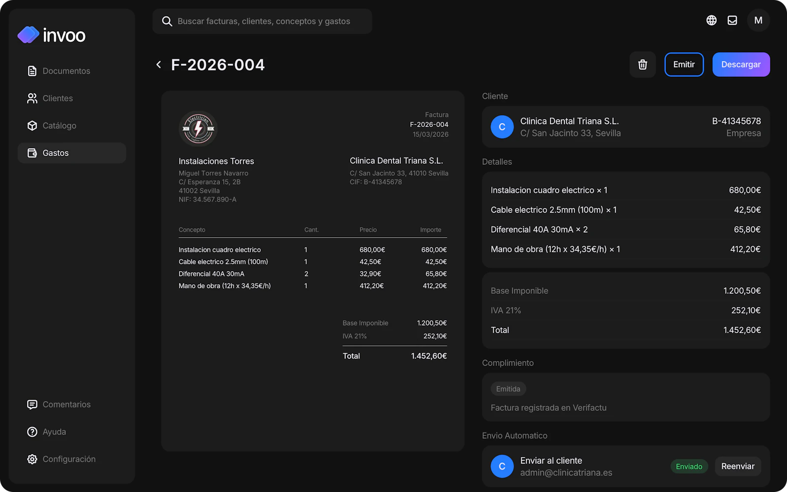 Invoo screenshot 3
