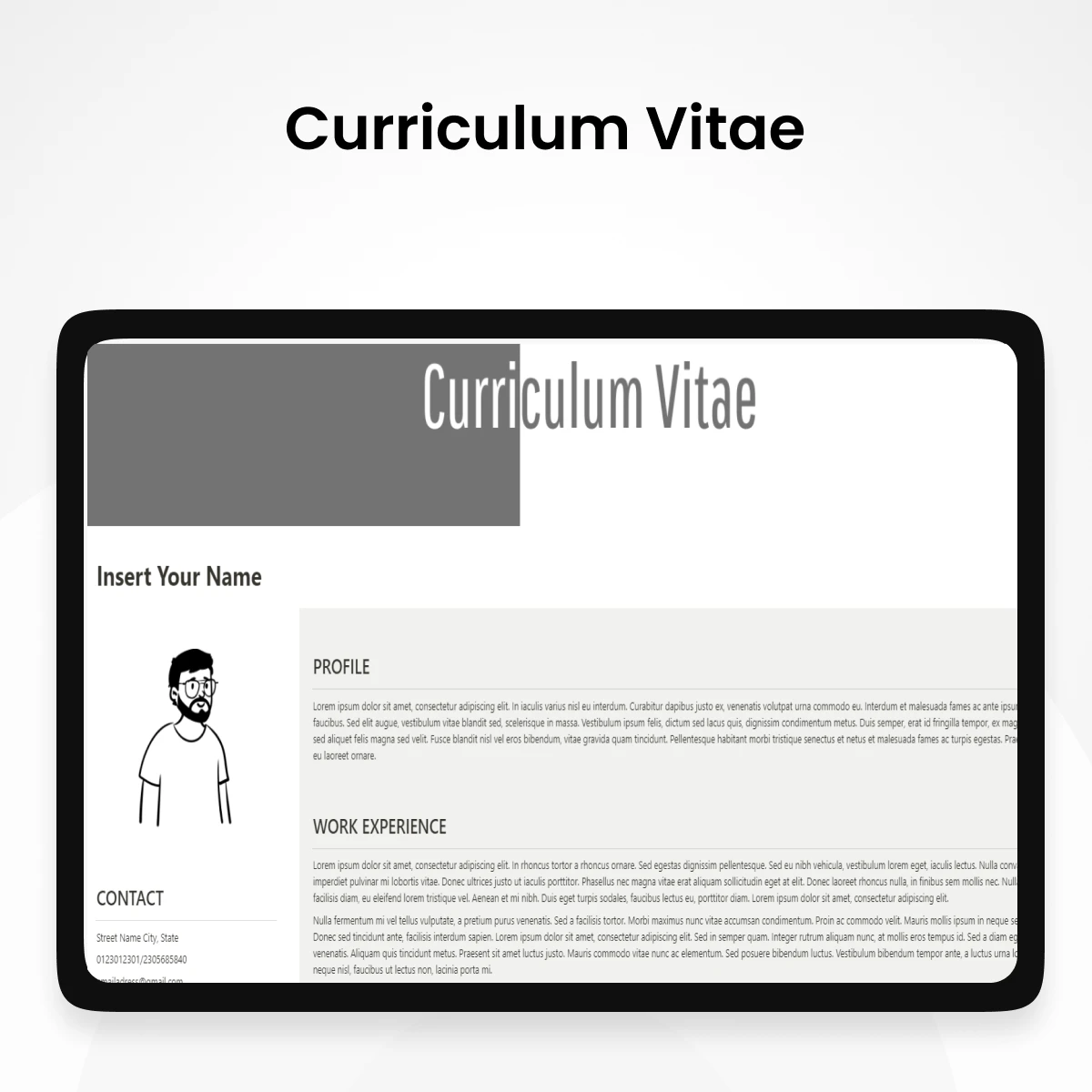 The Notion Curriculum Vitae