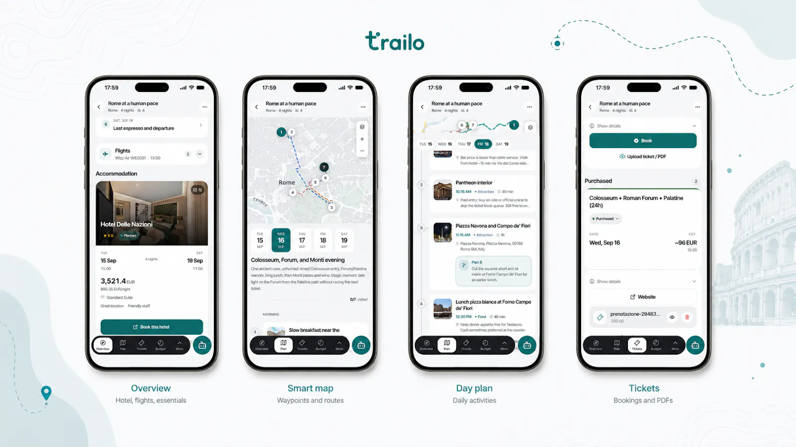 Trailo - AI Trip Planner & Organizer screenshot 2