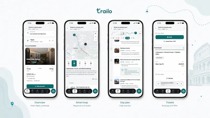 Trailo - AI Trip Planner & Organizer screenshot 2