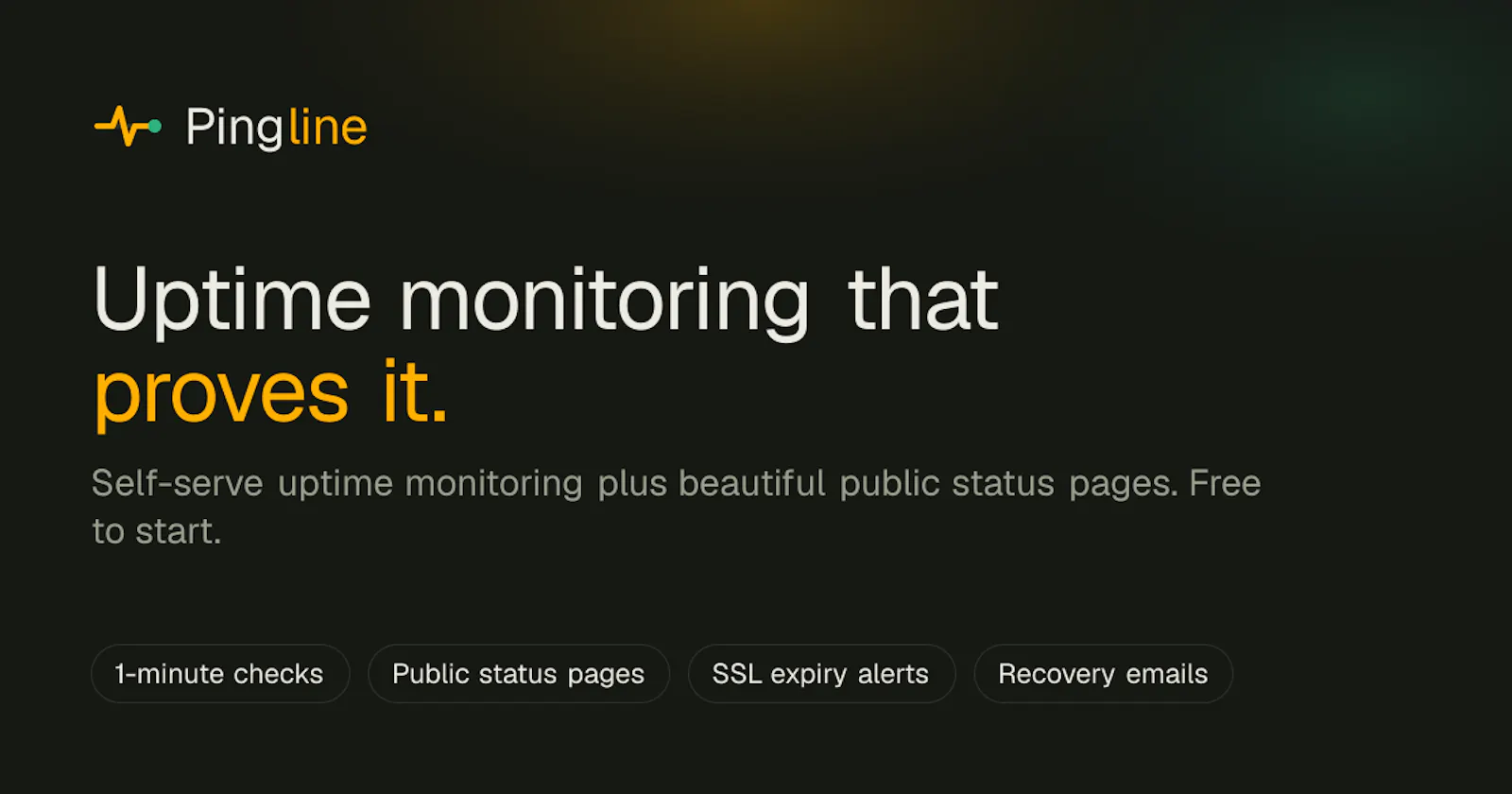 Pingline screenshot 1