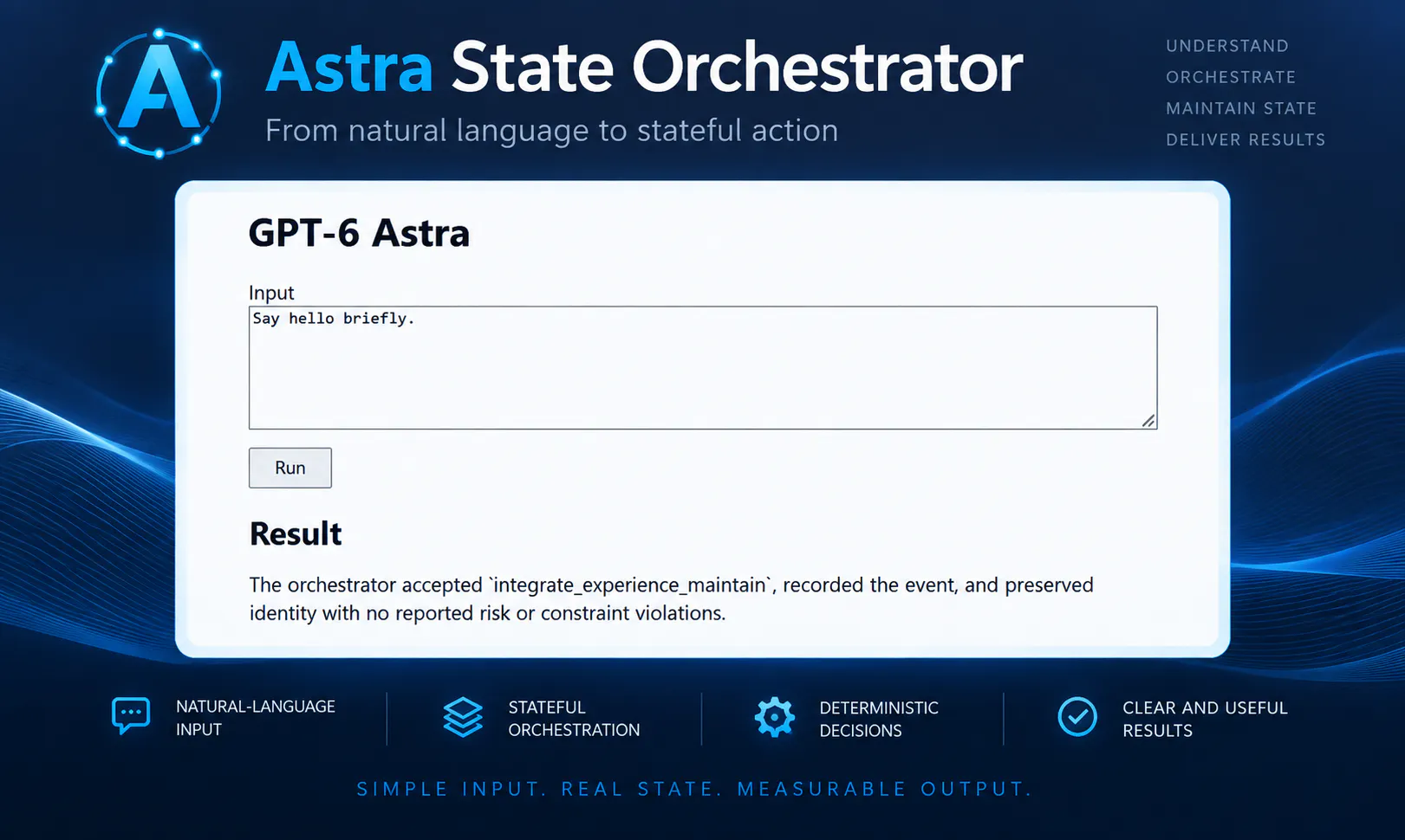 Astra State Orchestrator gallery image
