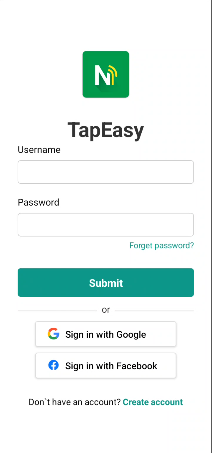 TapEasy - Screenshot 2 showing product features and functionality