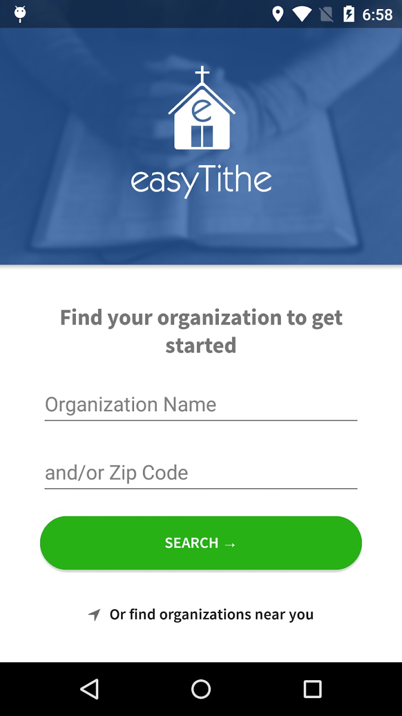 easyTithe gallery image