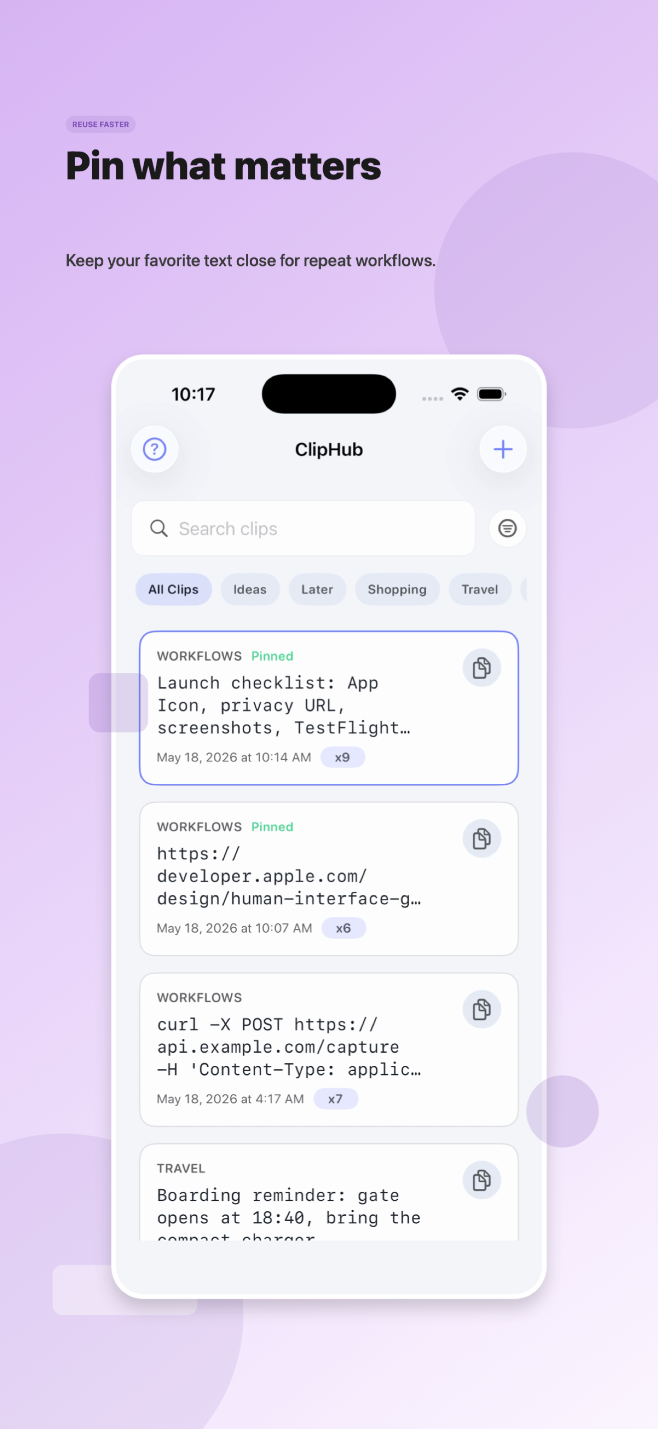 ClipHub gallery image