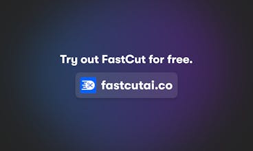 FastCut应用程序设置屏幕的截图，突出显示了可用于视频样式和字幕的多种自定义选项。
