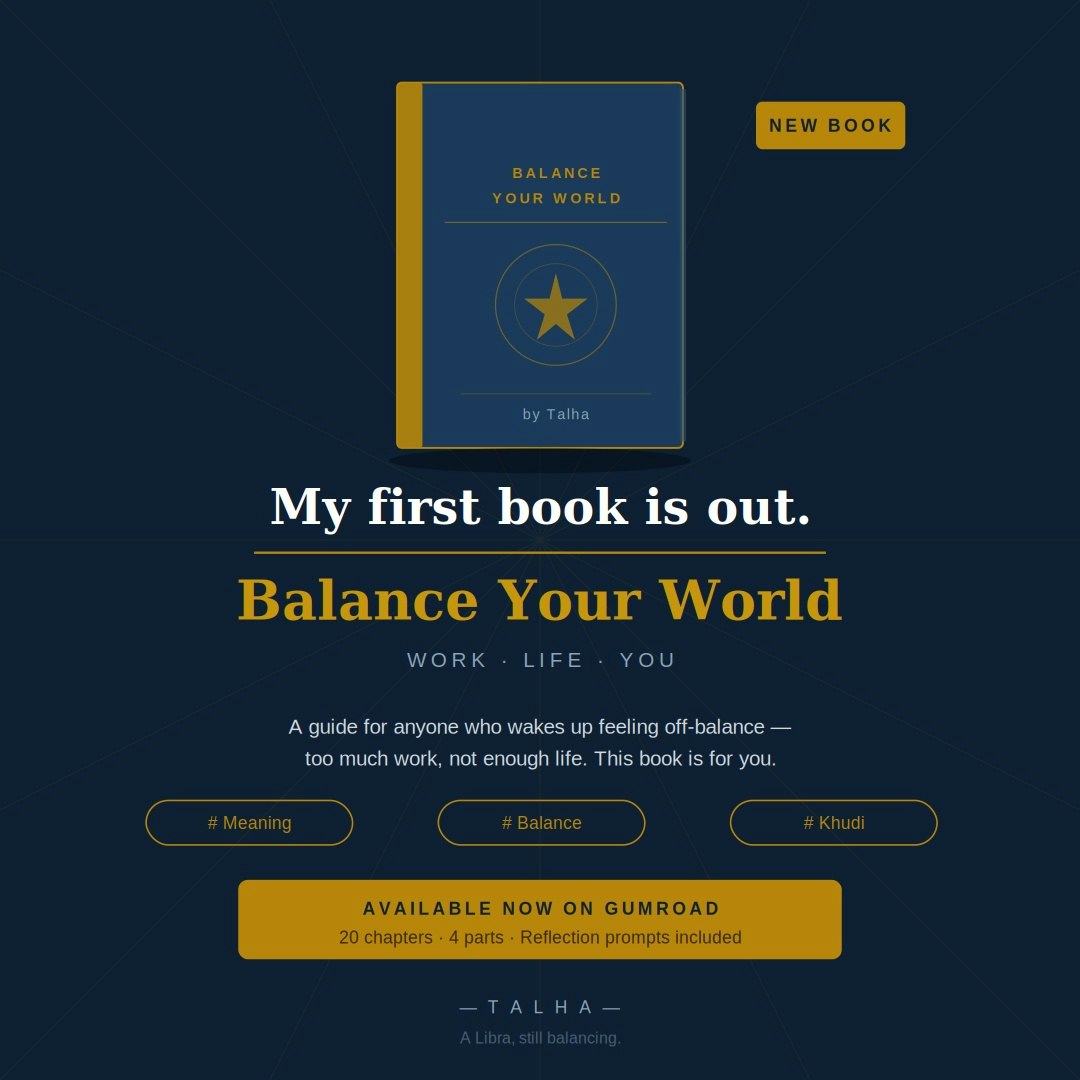 Balance Your World: Work. Life. You. gallery image