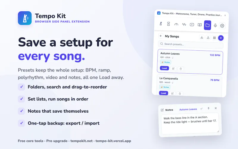 Tempo Kit screenshot 5