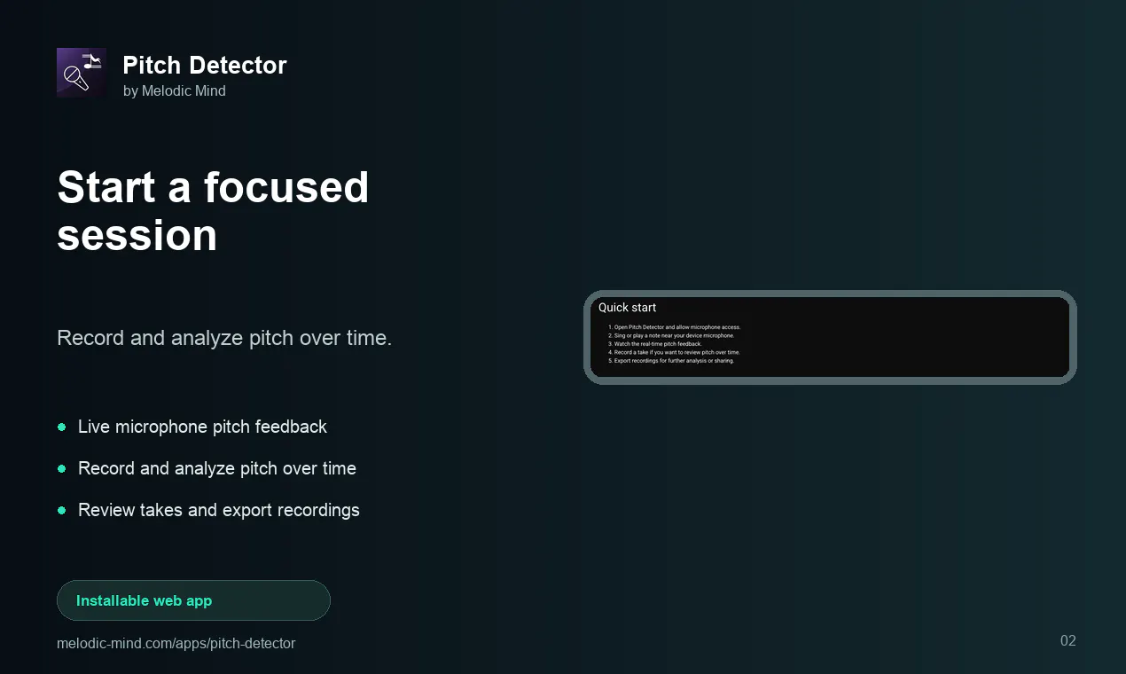 Pitch Detector gallery image