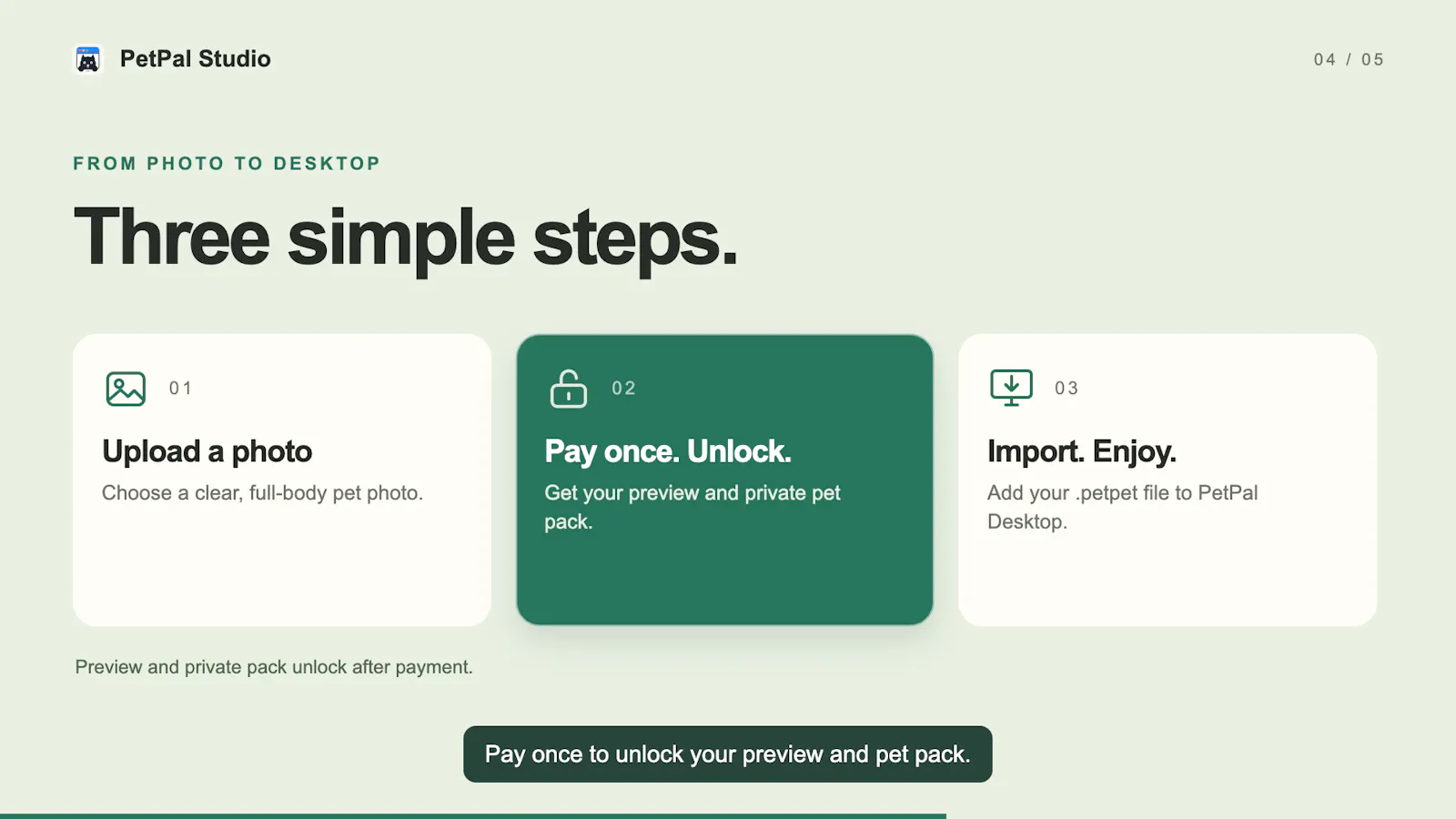 PetPal Studio screenshot 1