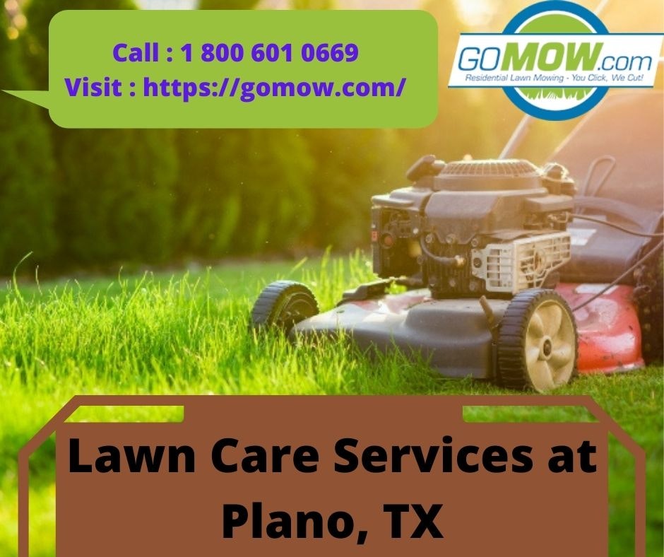 lawn care services at Plano, TX
