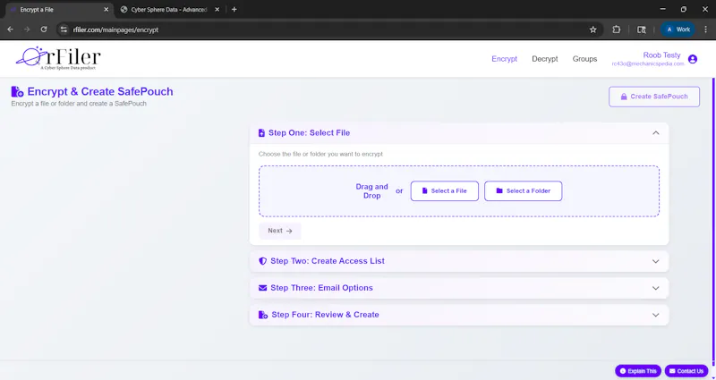 rFiler screenshot 4