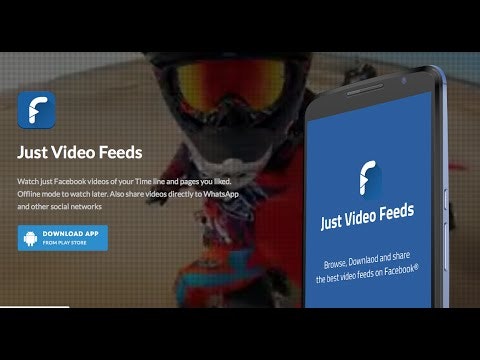 Just Video Feeds for Facebook