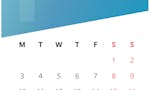UX/UI Designer's 2020 Calendar image