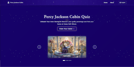 Percy Jackson Cabin Quiz gallery image
