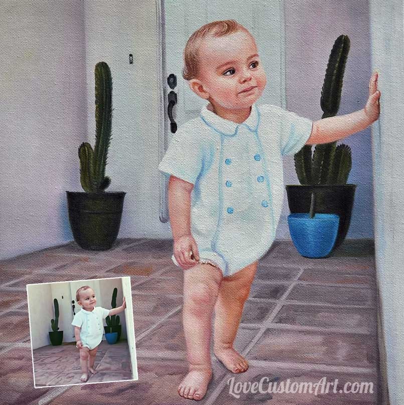 Photo to Oil Painting