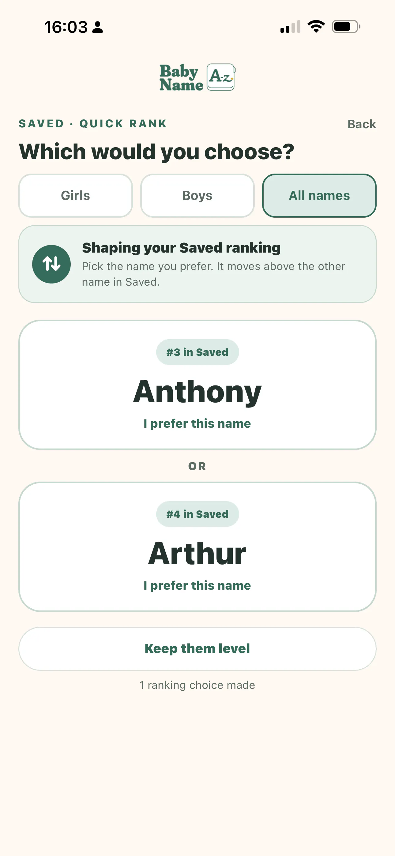 Baby Name A-Z gallery image