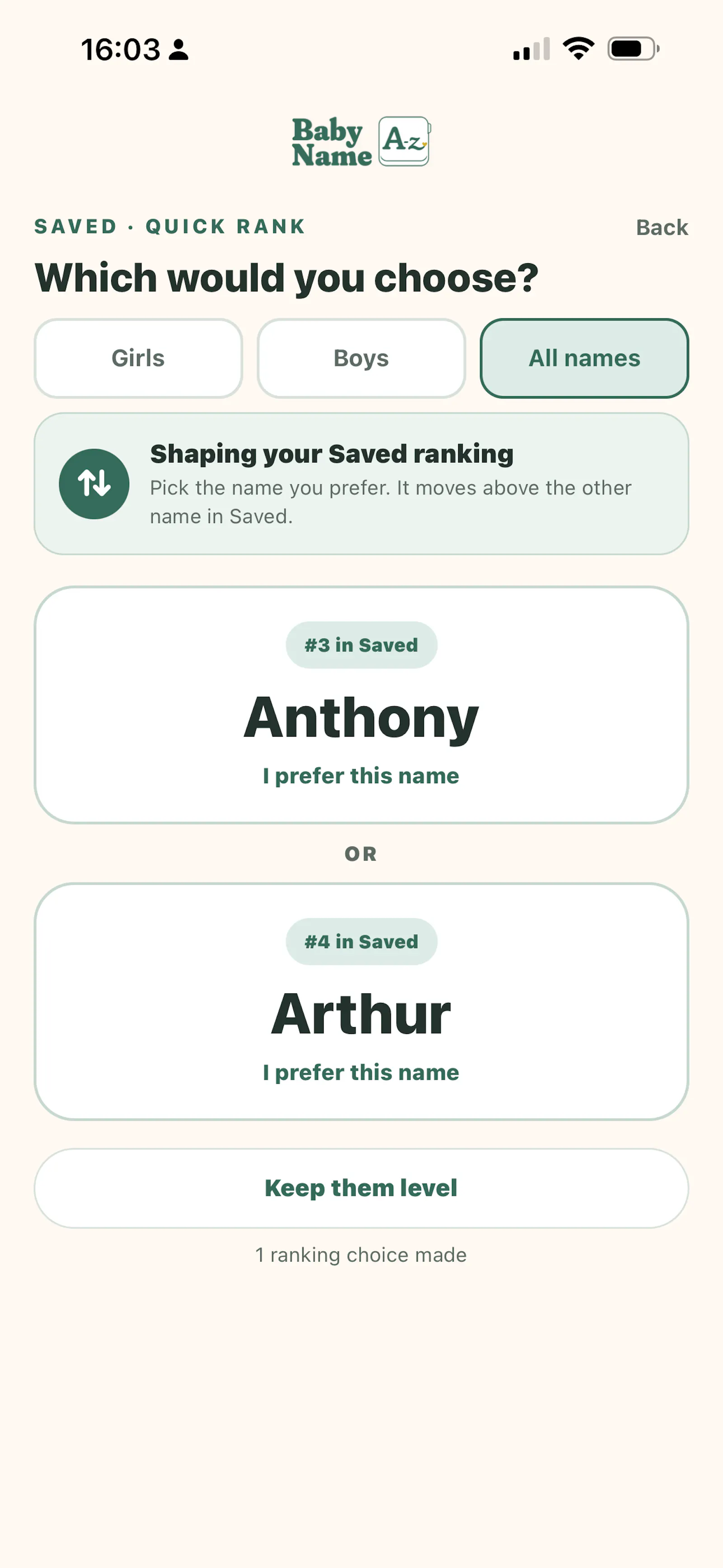Baby Name A-Z screenshot 5