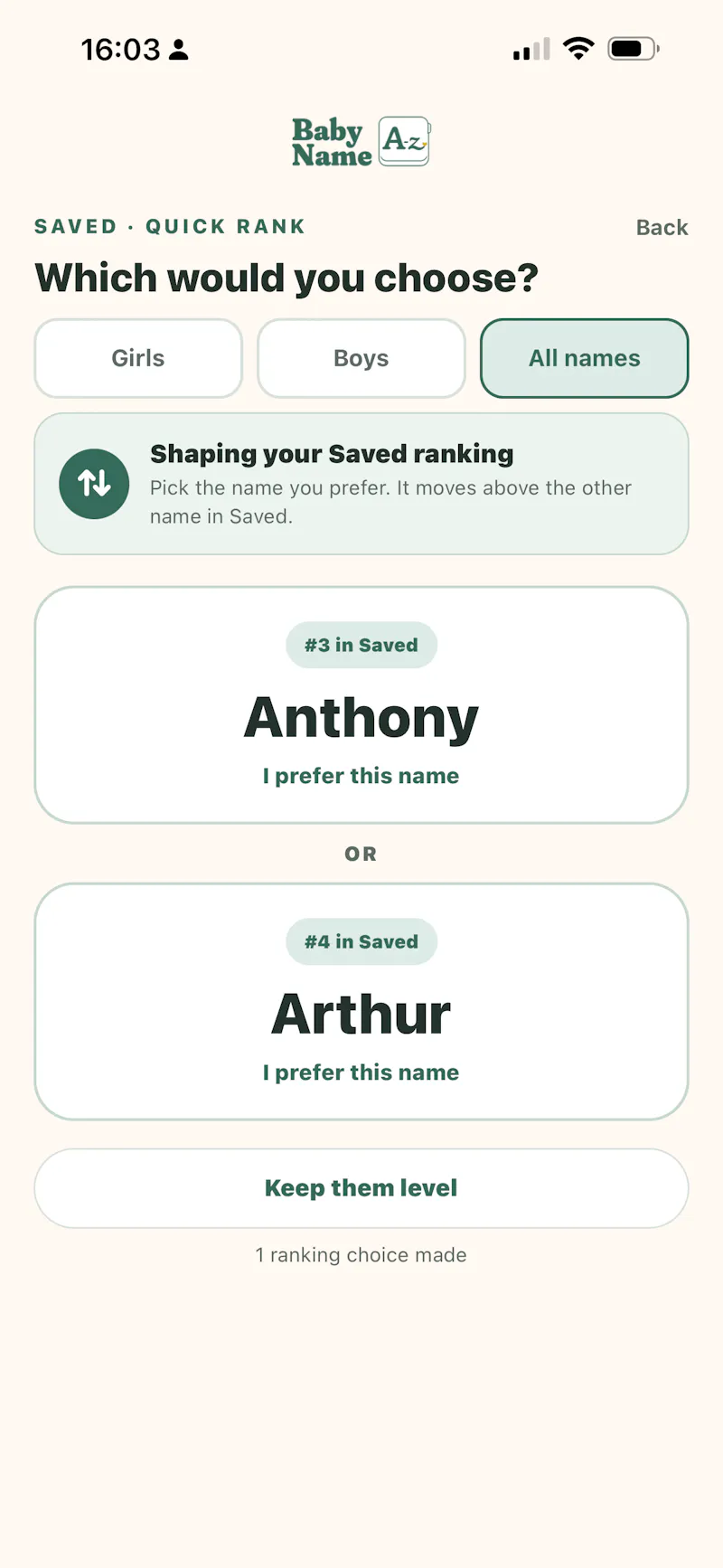 Baby Name A-Z screenshot 5