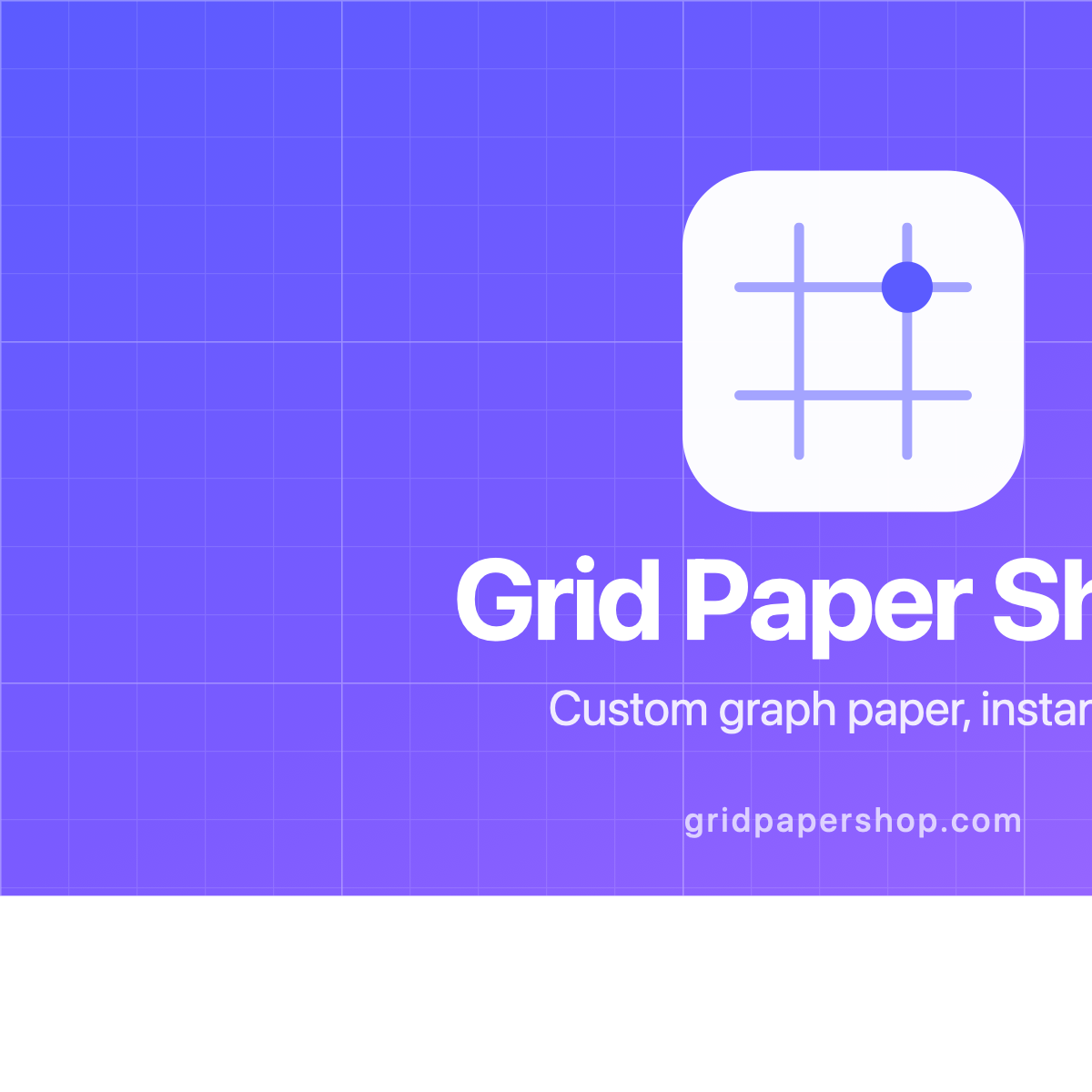 Grid Paper Shop gallery image