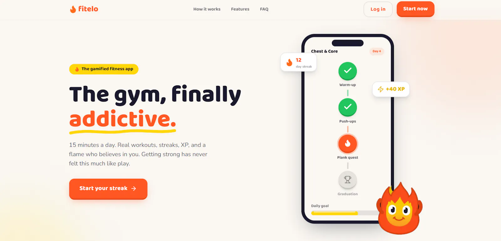 Fitelo — The gym, finally addictive screenshot 4