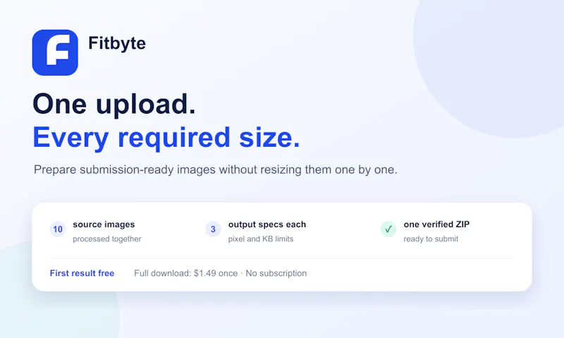 Fitbyte screenshot 2