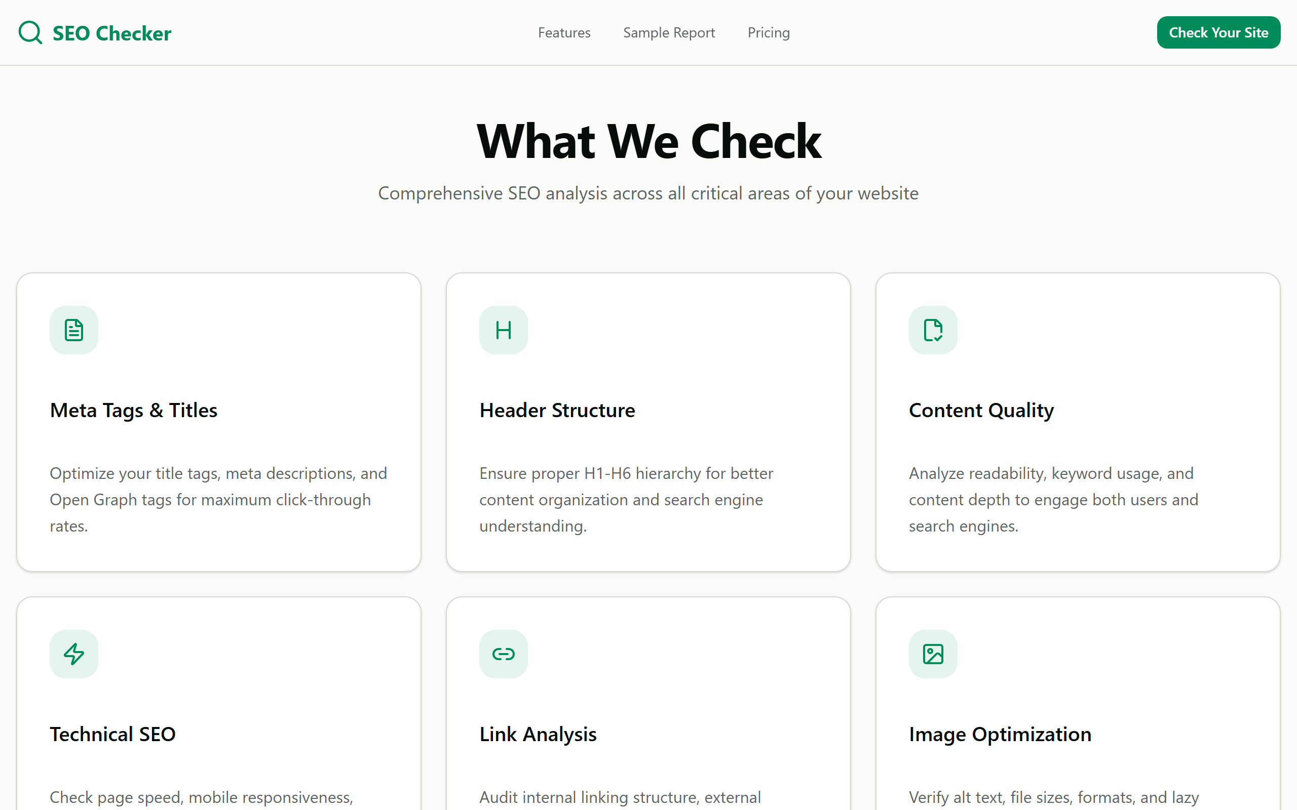 SEO Checker gallery image