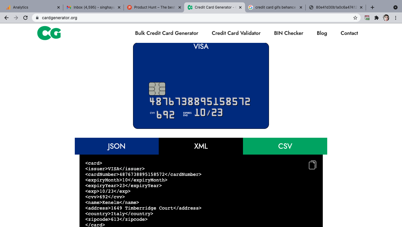 Card Generator gallery image