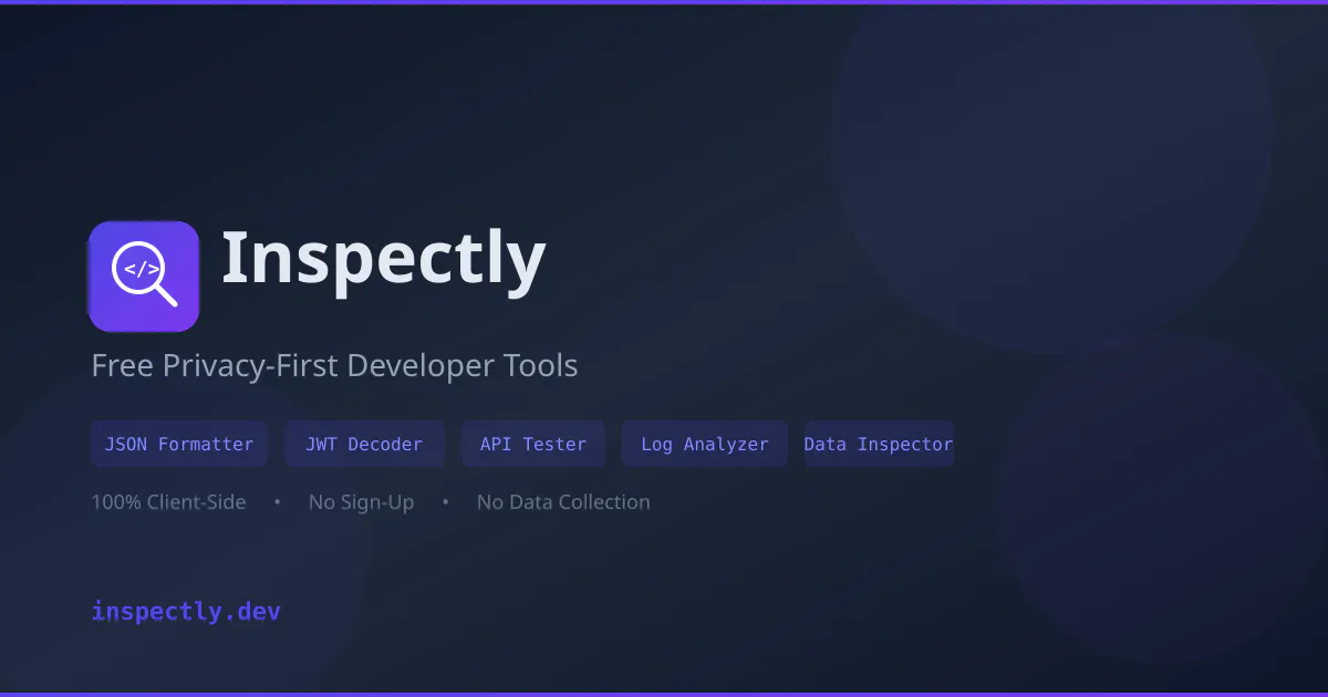 Banner del producto inspectly.dev