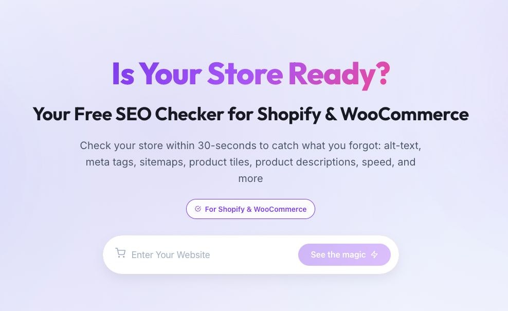 IsMyStoreReady logo