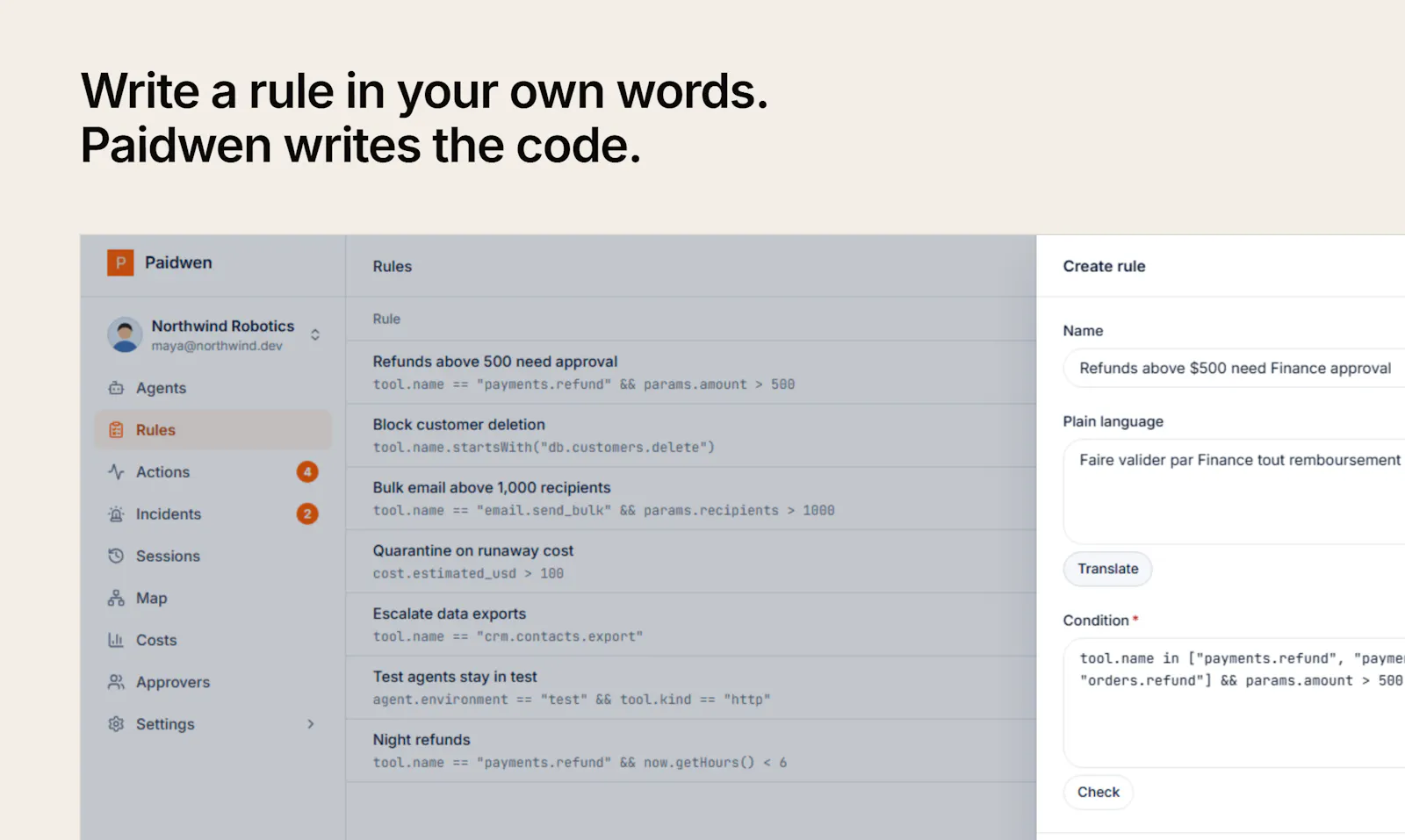 Paidwen screenshot 5
