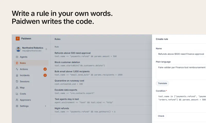 Paidwen screenshot 5