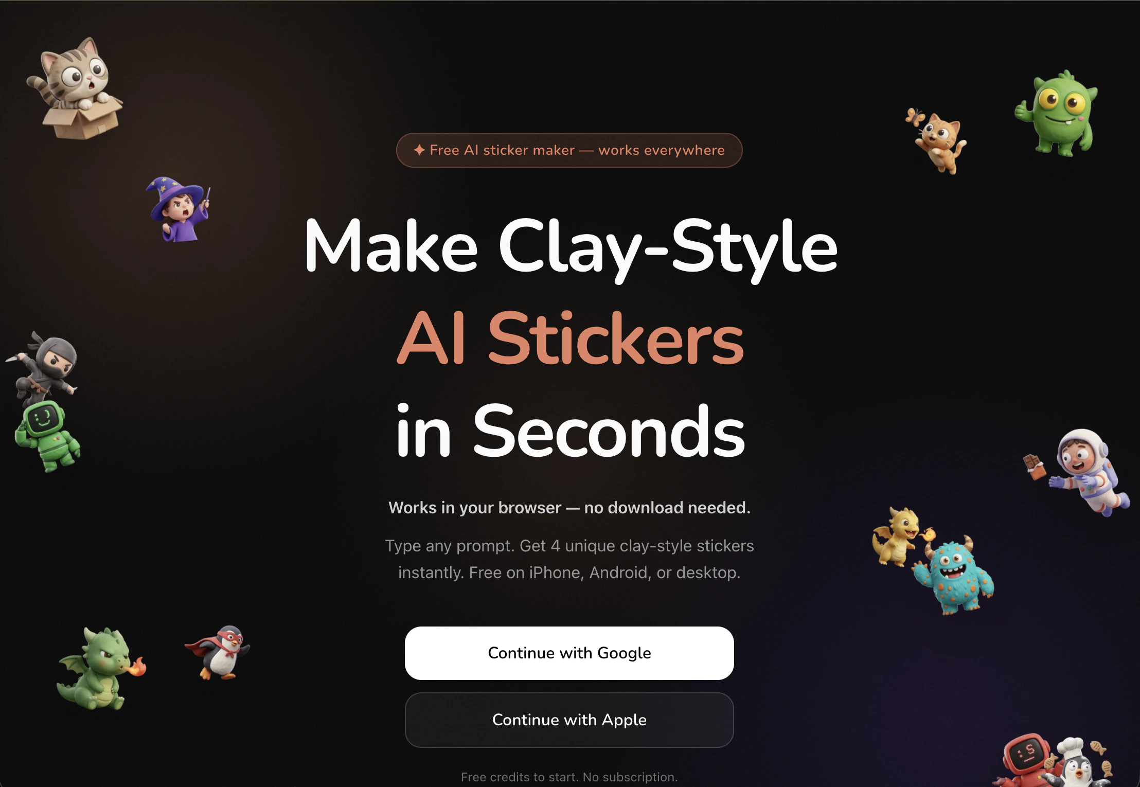 StickerForge 대표 미리보기