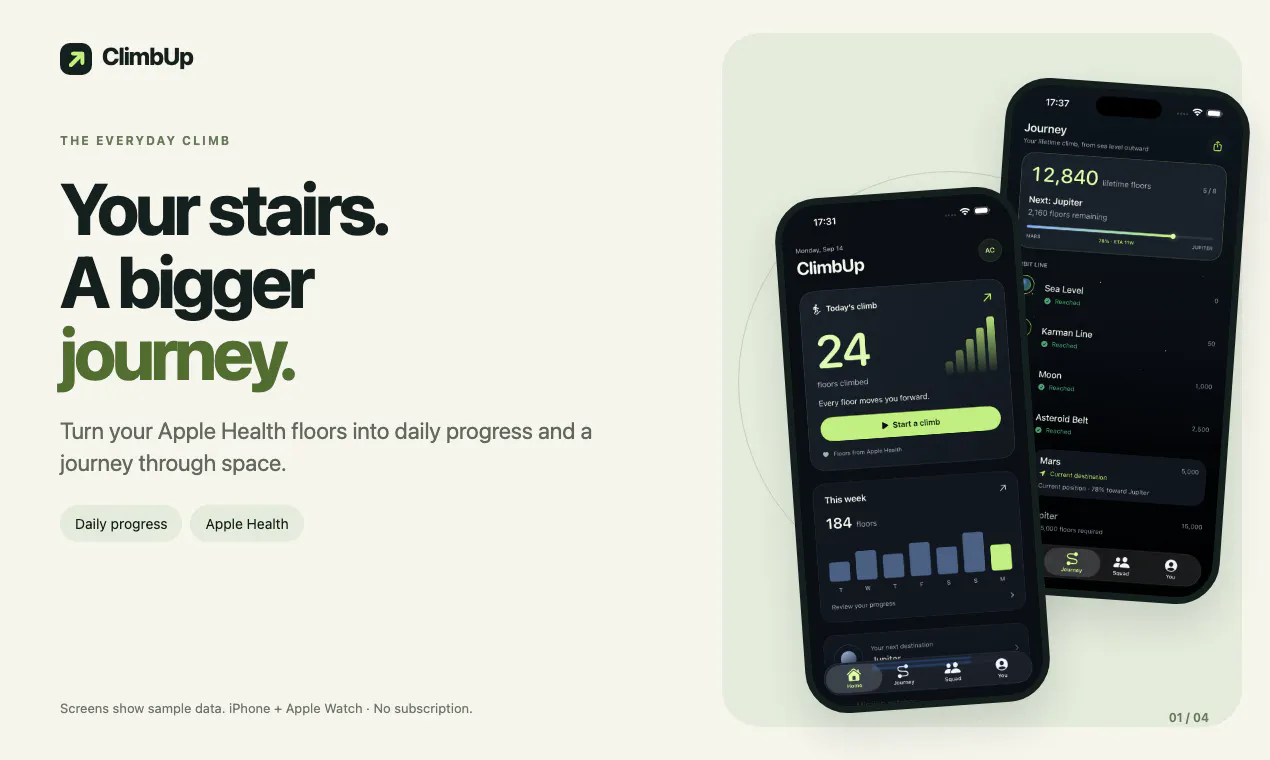 ClimbUp - Stair Counter gallery image