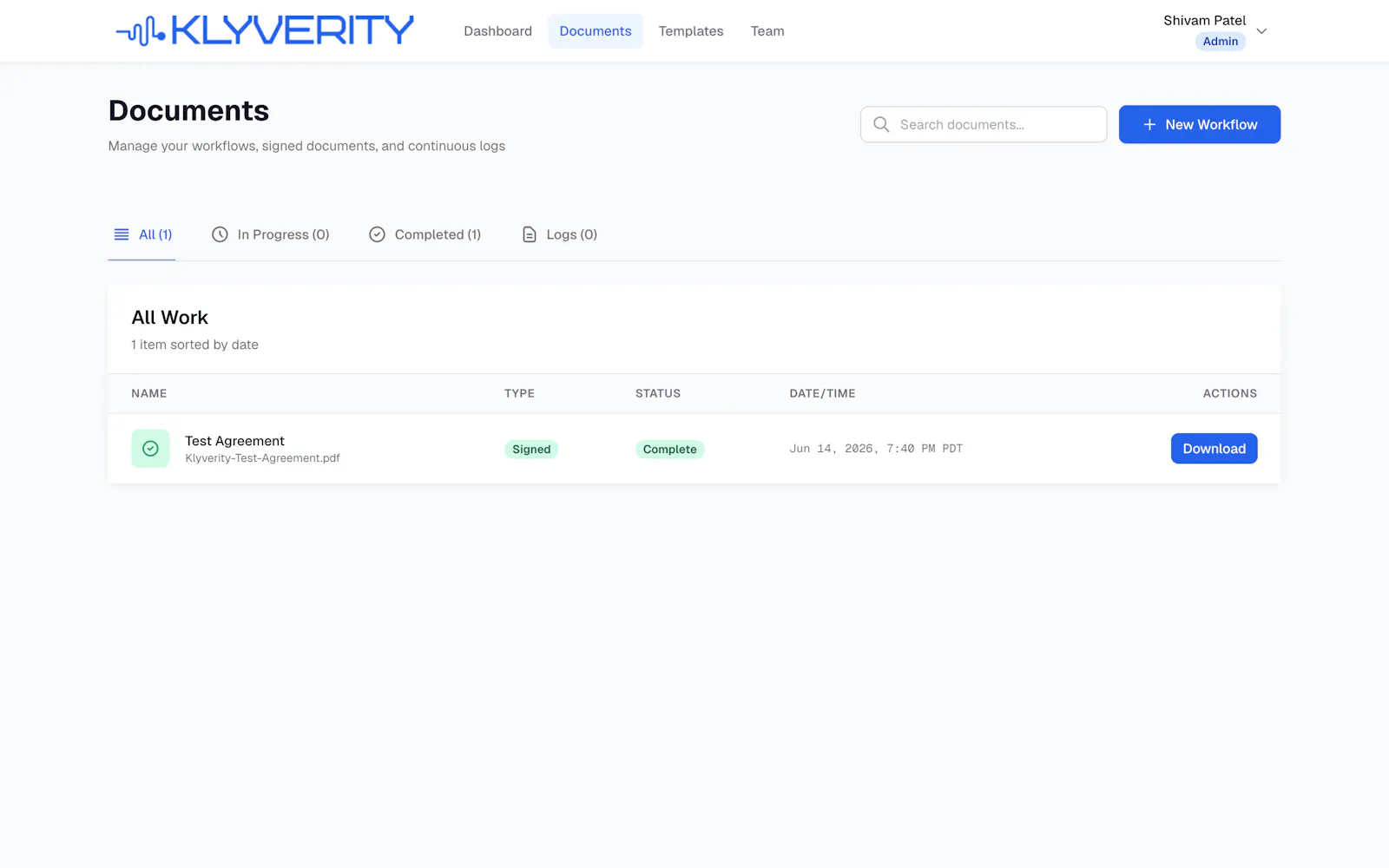 Klyverity screenshot 7