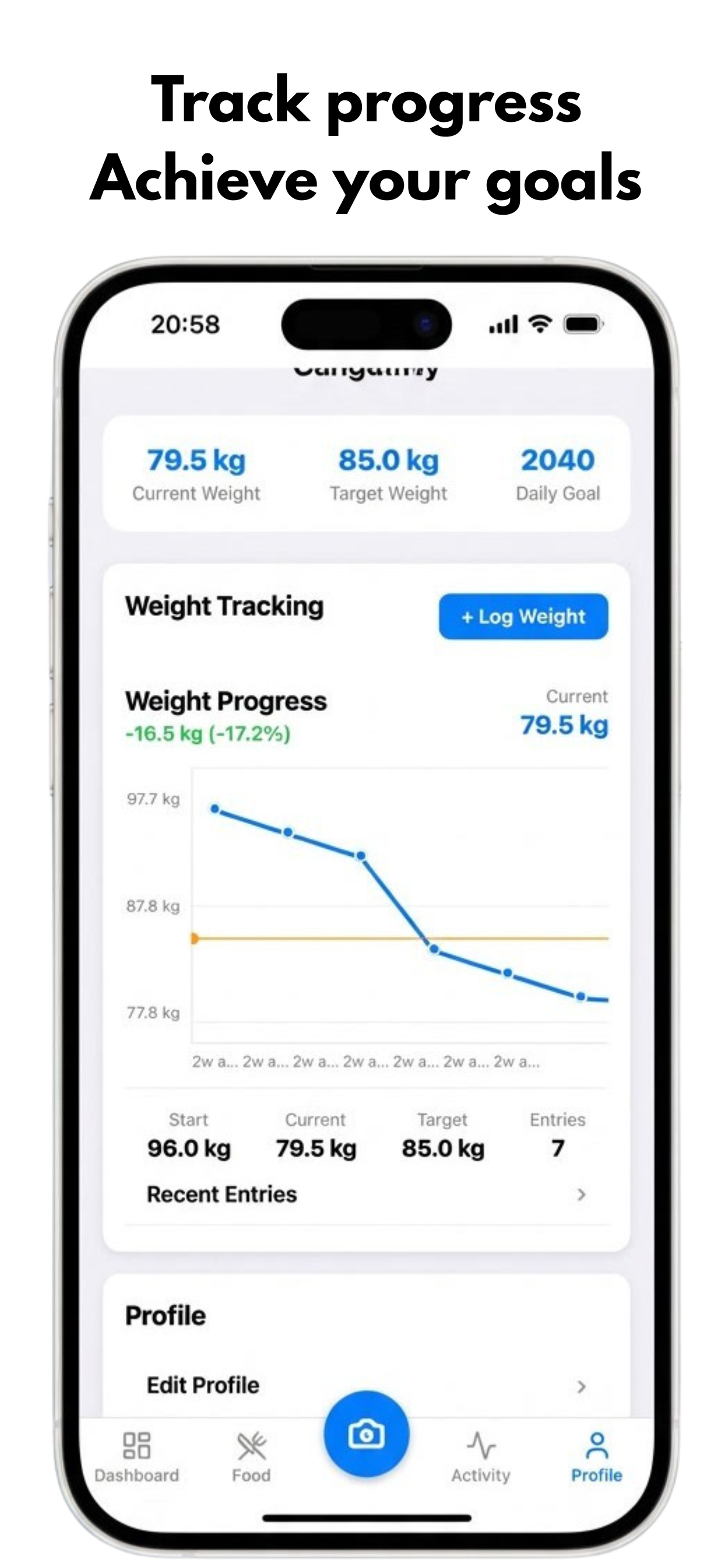 Cal33- Smart Nutrition Tracking with AI gallery image
