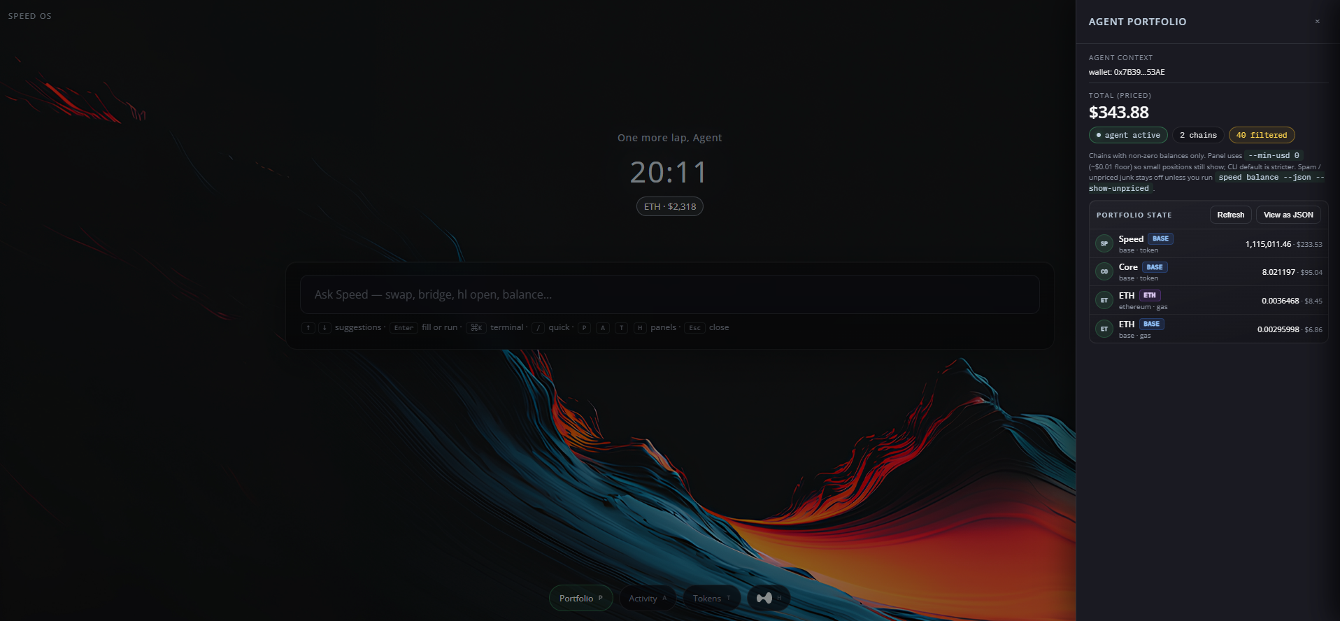 Speed OS — Onchain Trading Workspace gallery image