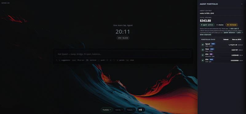 Speed OS — Onchain Trading Workspace screenshot 5