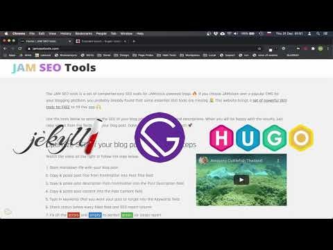 JAM SEO tools gallery image