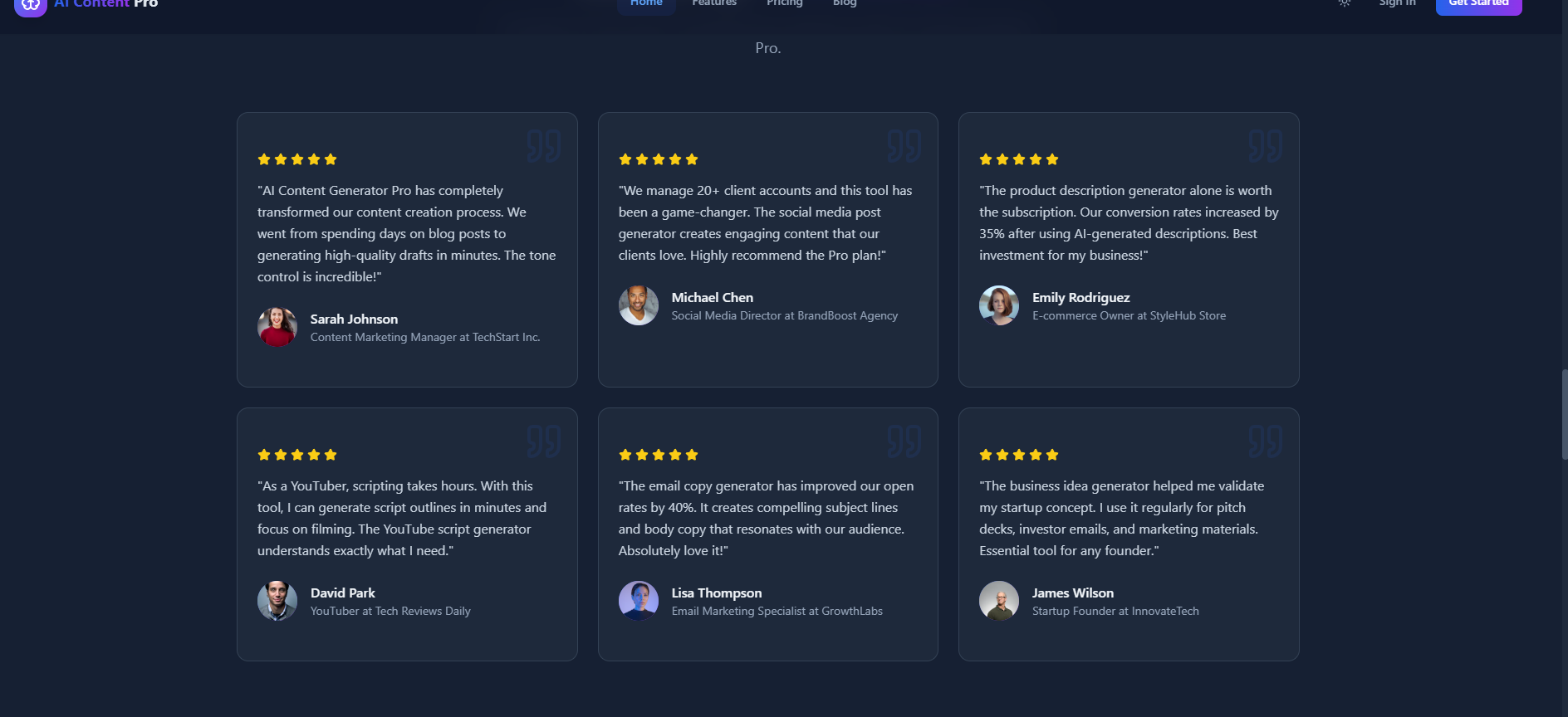 AI Content Generator SaaS Kit gallery image
