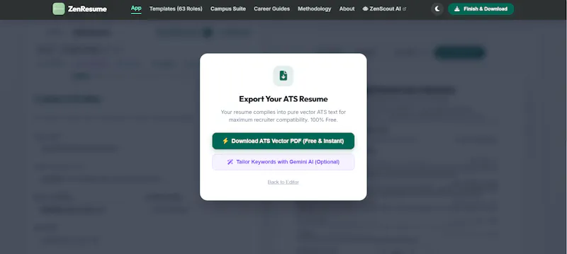 ZenResume screenshot 5