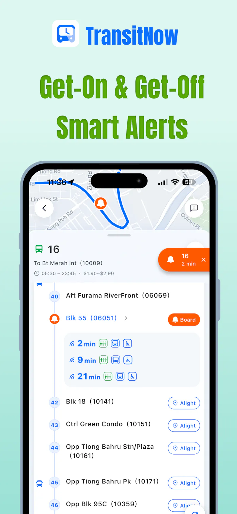 TransitNow screenshot 3
