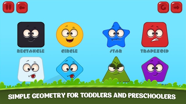 Happy shapes and colors for children gallery image