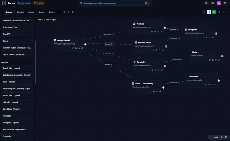 Kortex: Spatial Tab Manager & Workspace screenshot 4