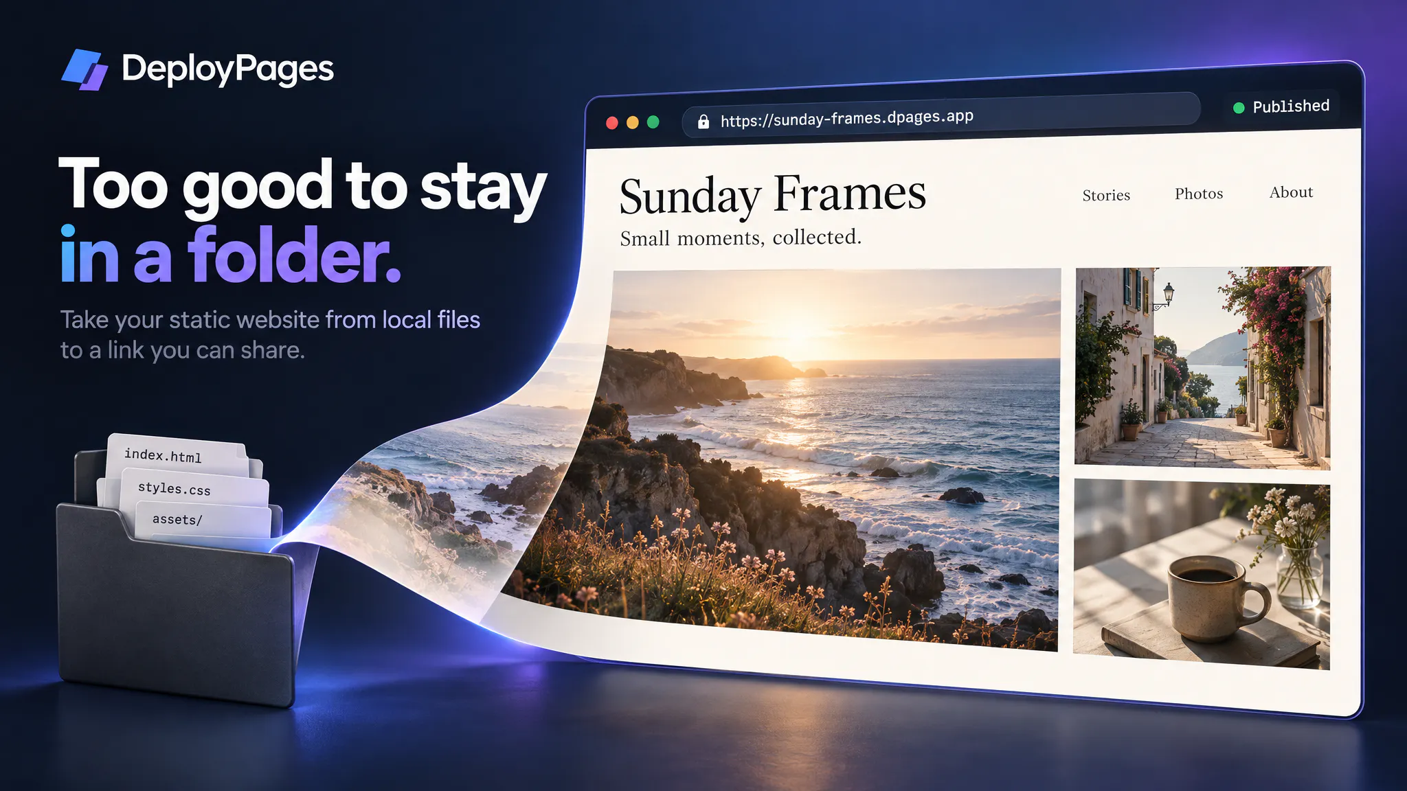 DeployPages gallery image